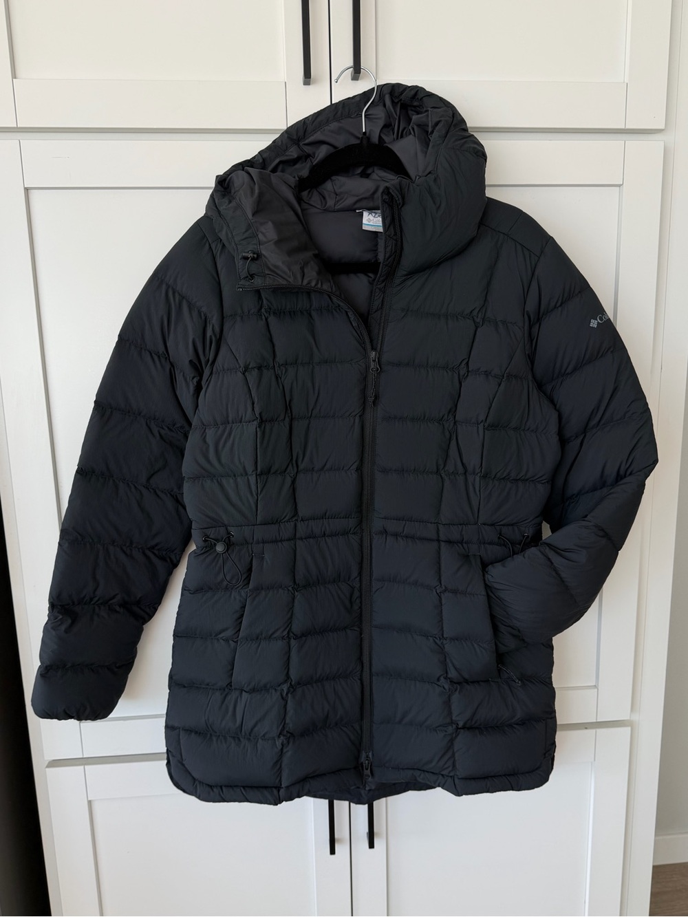Black Columbia Women’s Ardenwood Hooded Puffer Parka Jacket